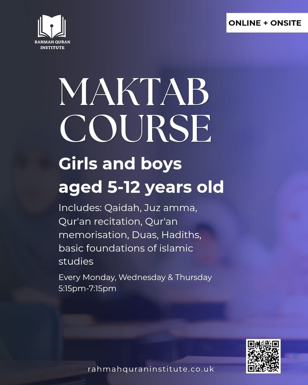 Maktab course for children